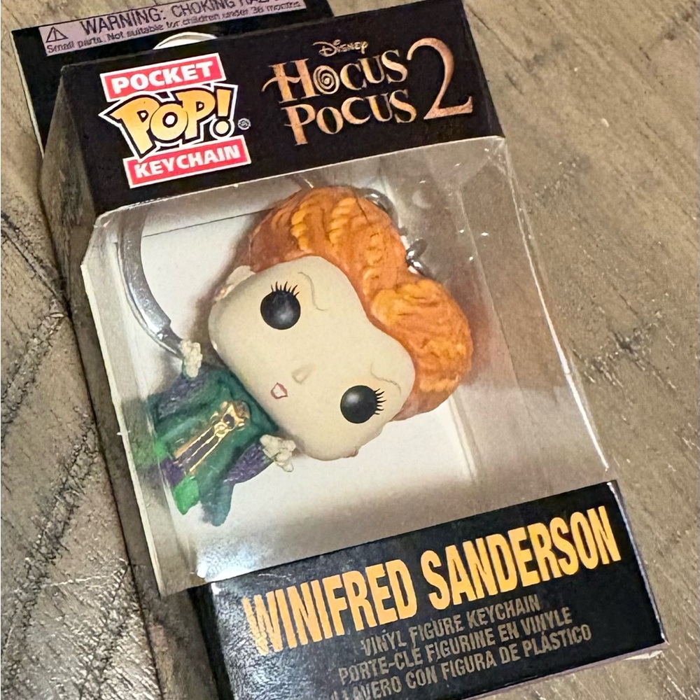 Funko Hocus Pocus 2 Keychain with Orange and Green